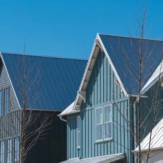 Aluminum siding houses